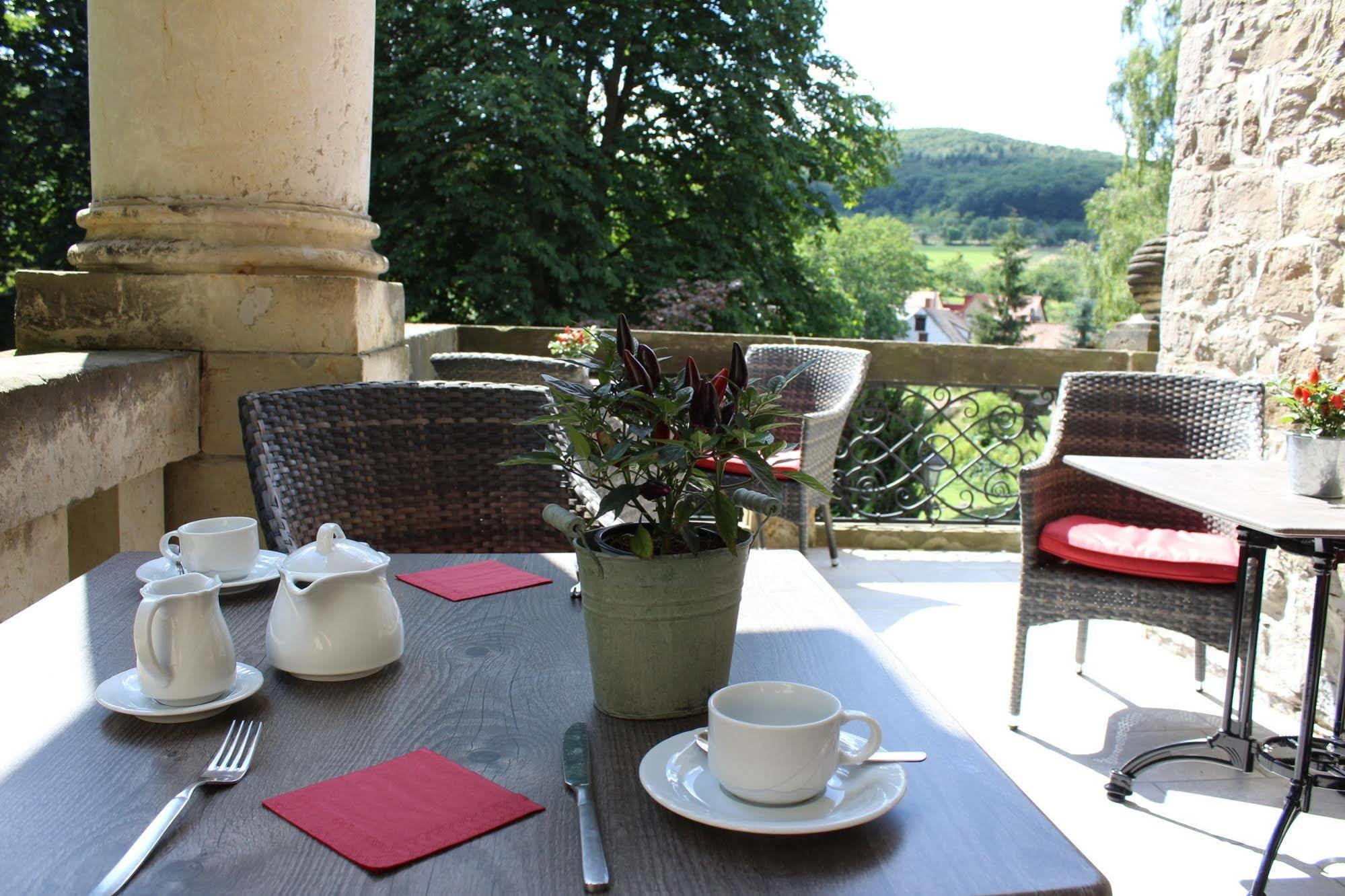 Schlosshotel Stecklenberg Thale Exterior foto